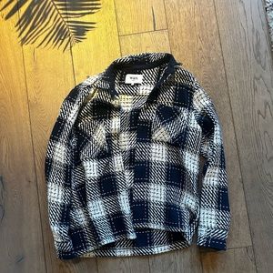 Wax london blue and white jacket.